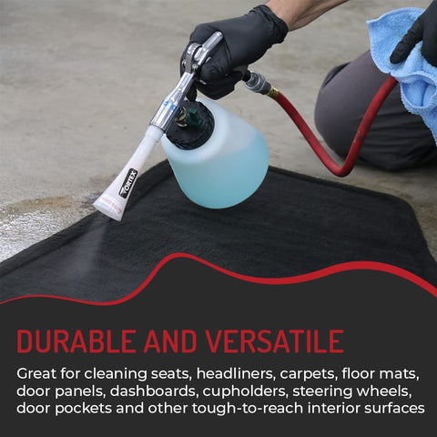 HI-TECH Vortex I dust removal action sweeps away grime