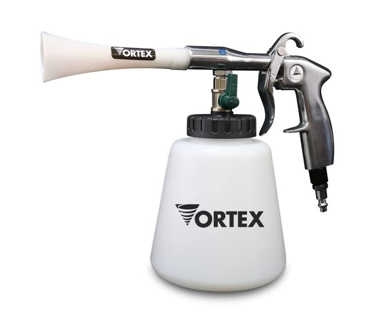 HI-TECH Vortex I front view shows the air cleaning gun for powerful interior cleaning