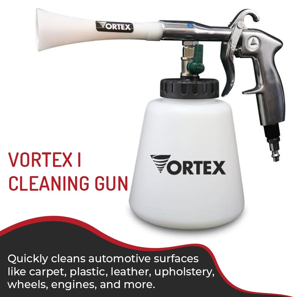 HI-TECH Vortex I vent detail highlights tight-space cleaning capability