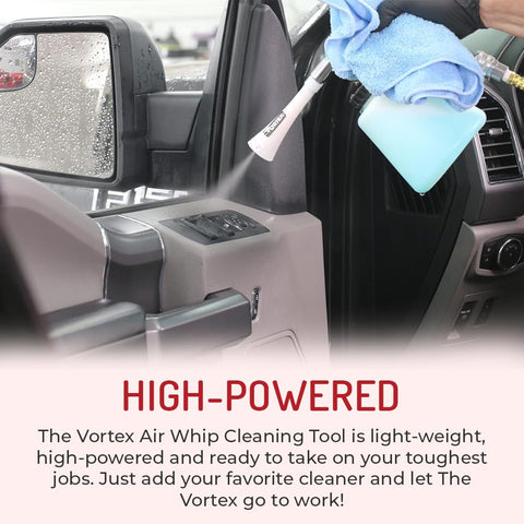 HI-TECH Vortex I wet-dry switch enables versatile cleaning