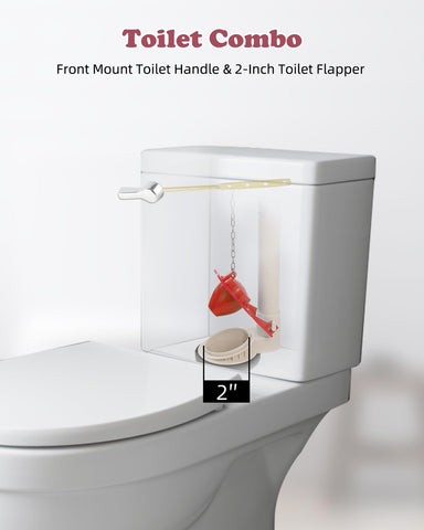 Hibbent 2-inch universal flapper shows broad compatibility for smooth flushes.