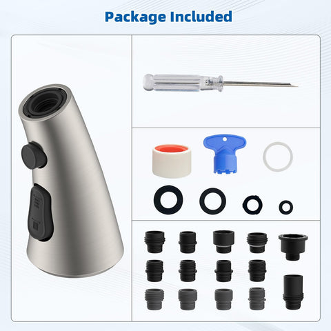 Hibbent aerator key makes cleaning limescale easy.