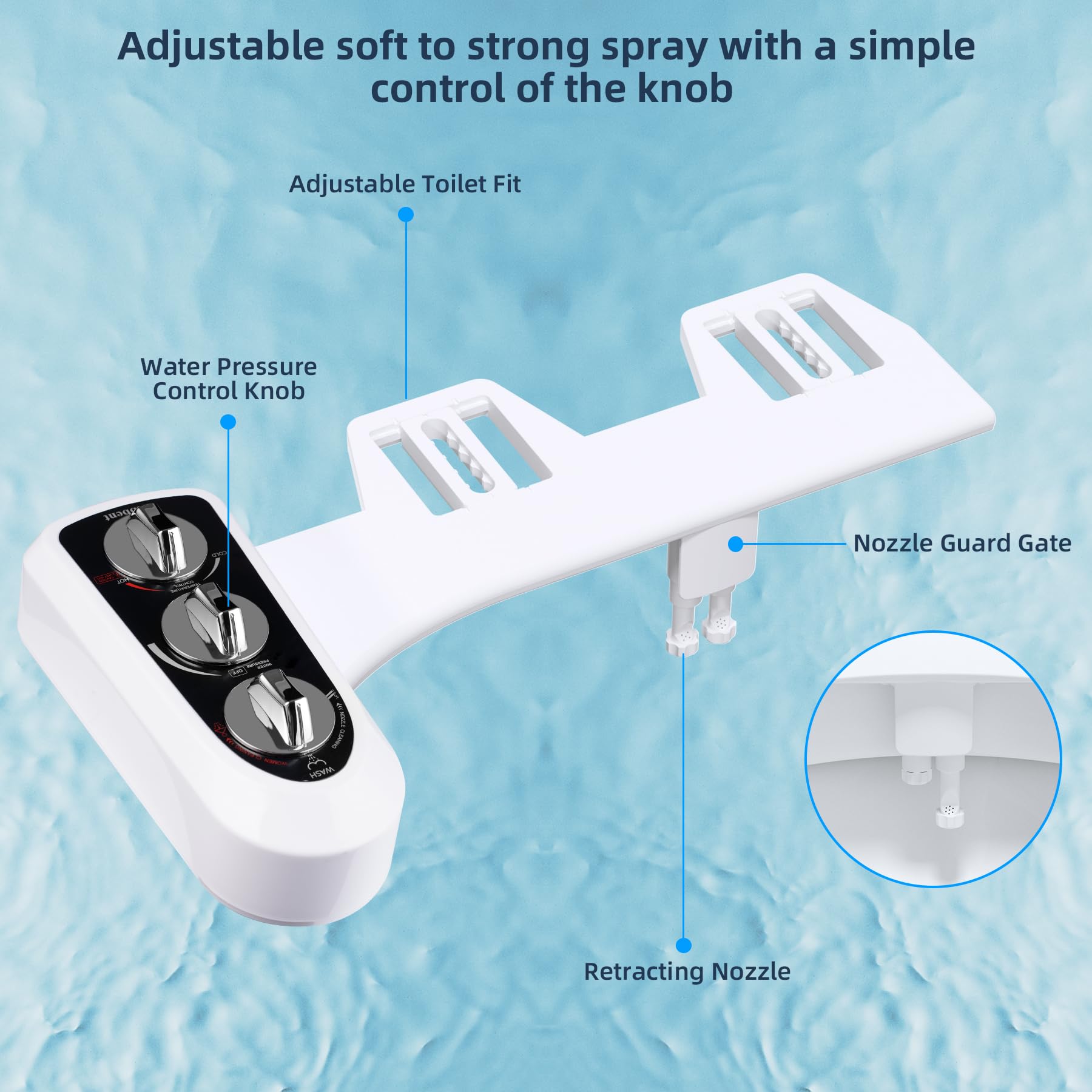 Hibbent install kit with hoses and adapters for easy setup