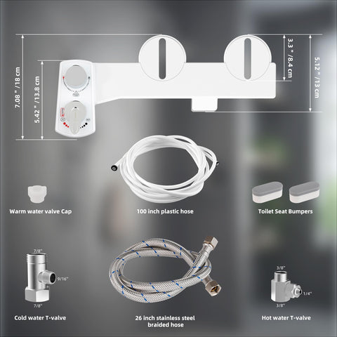 Hibbent brass T-valve ensures durable, long-lasting performance.