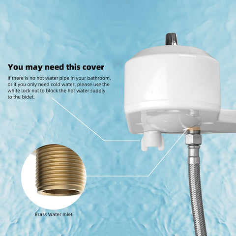 Hibbent bidet compact design showcases unobtrusive upgrade to standard toilets.