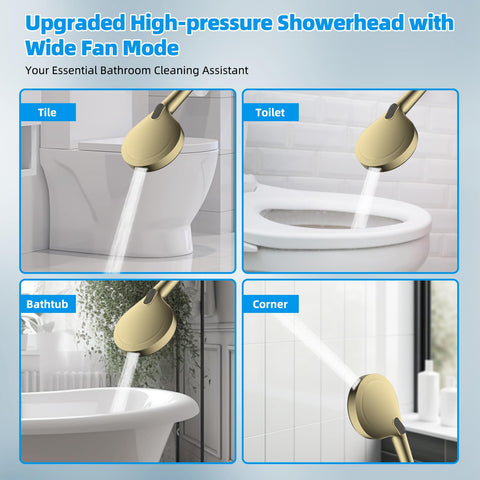 Hibbent CUPC-certified shower head combo meets safety and reliable performance standards