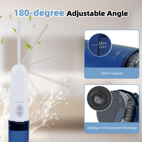 Hibbent easy-clean mechanism simplifies maintenance after use.