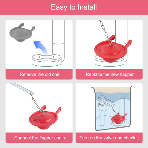 Hibbent easy install with no tools and included chain