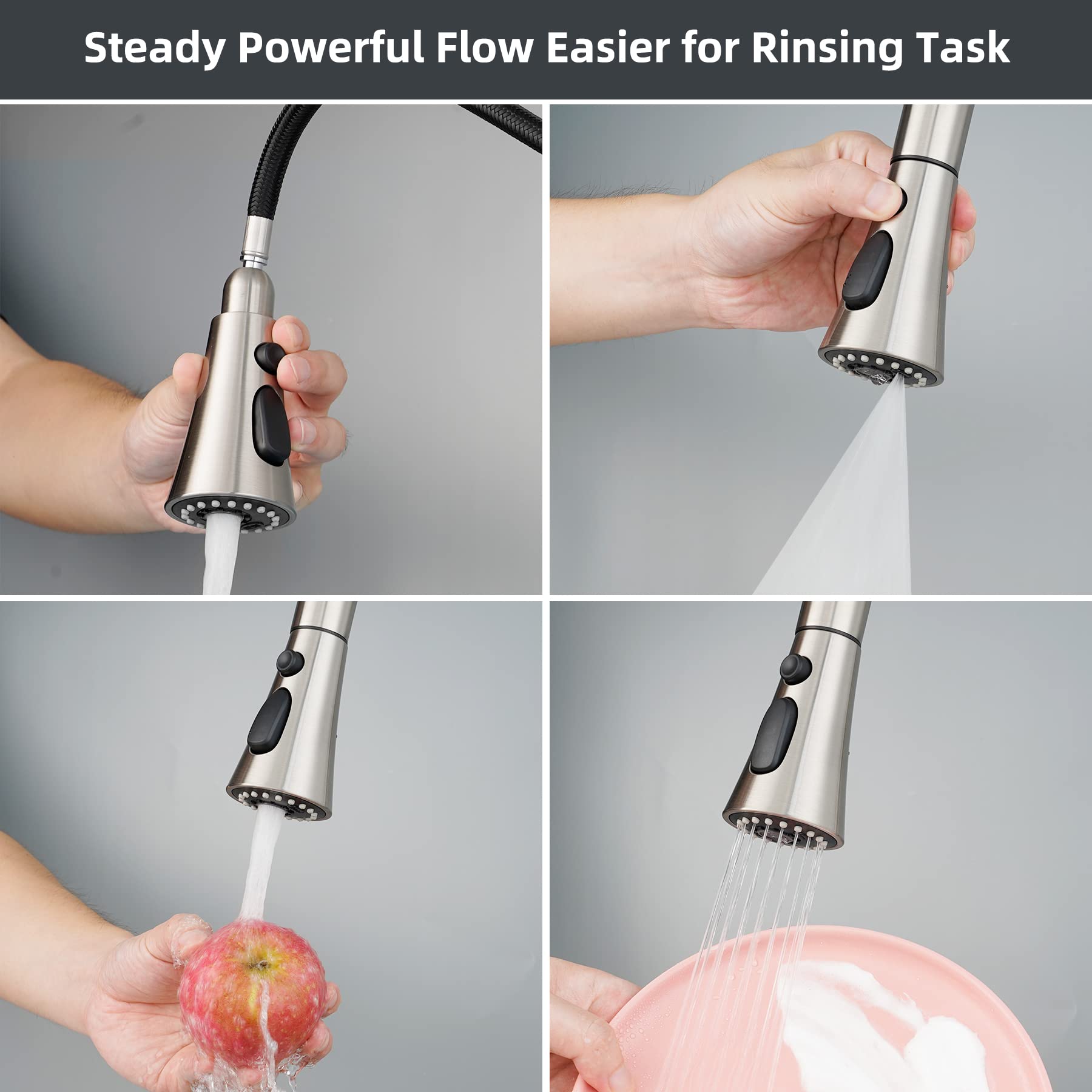 Hibbent easy-installation design requires no tools for quick swap.