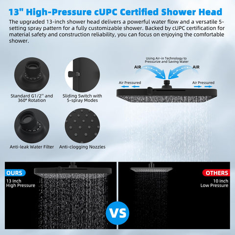 Hibbent extension arm 12-inch raises and angles for precise head positioning.