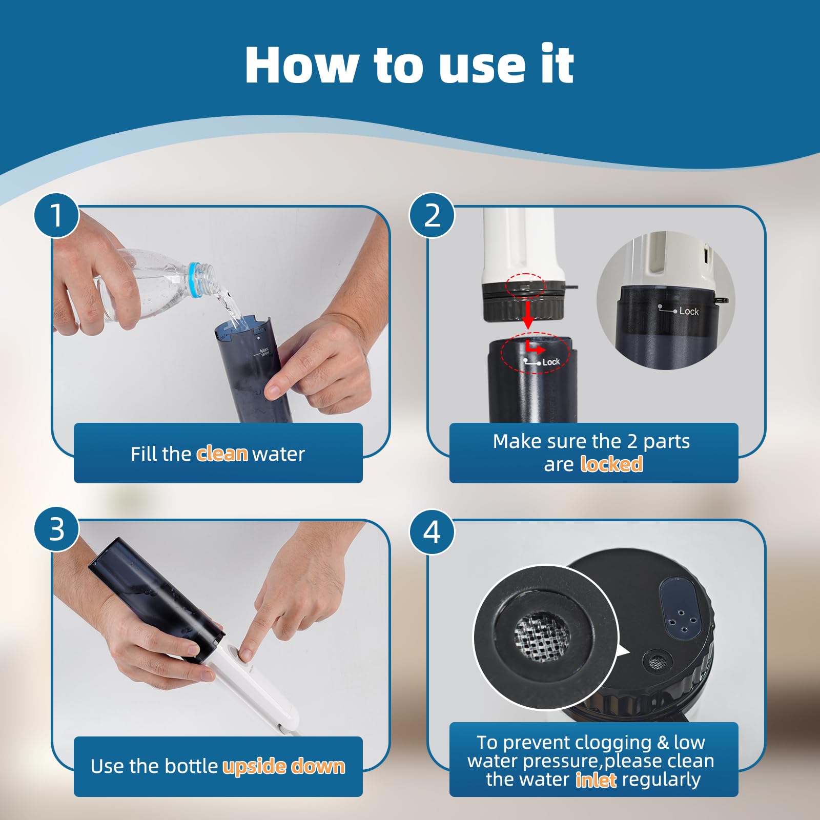 Hibbent family-use bidet suitable for adults and caregivers on trips.