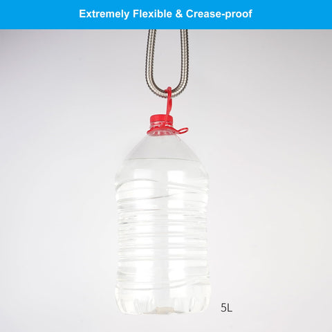 Hibbent flexible handheld hose supports thorough cleaning and user comfort.