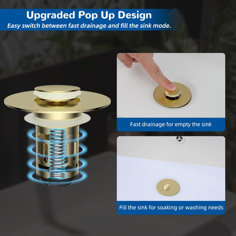 Hibbent four O rings ensure a secure fit for most US drains