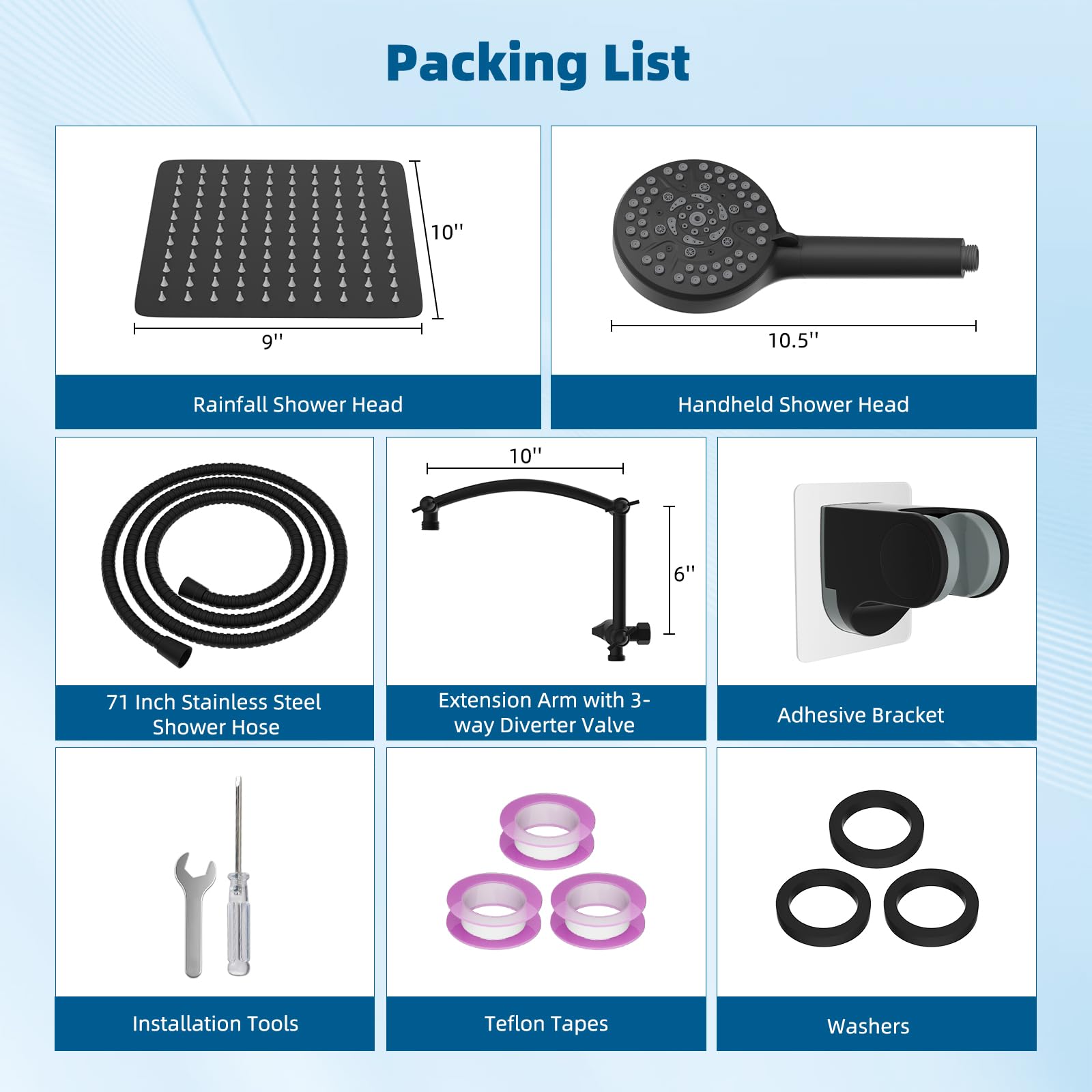 Hibbent installation guide shows tool-free assembly steps