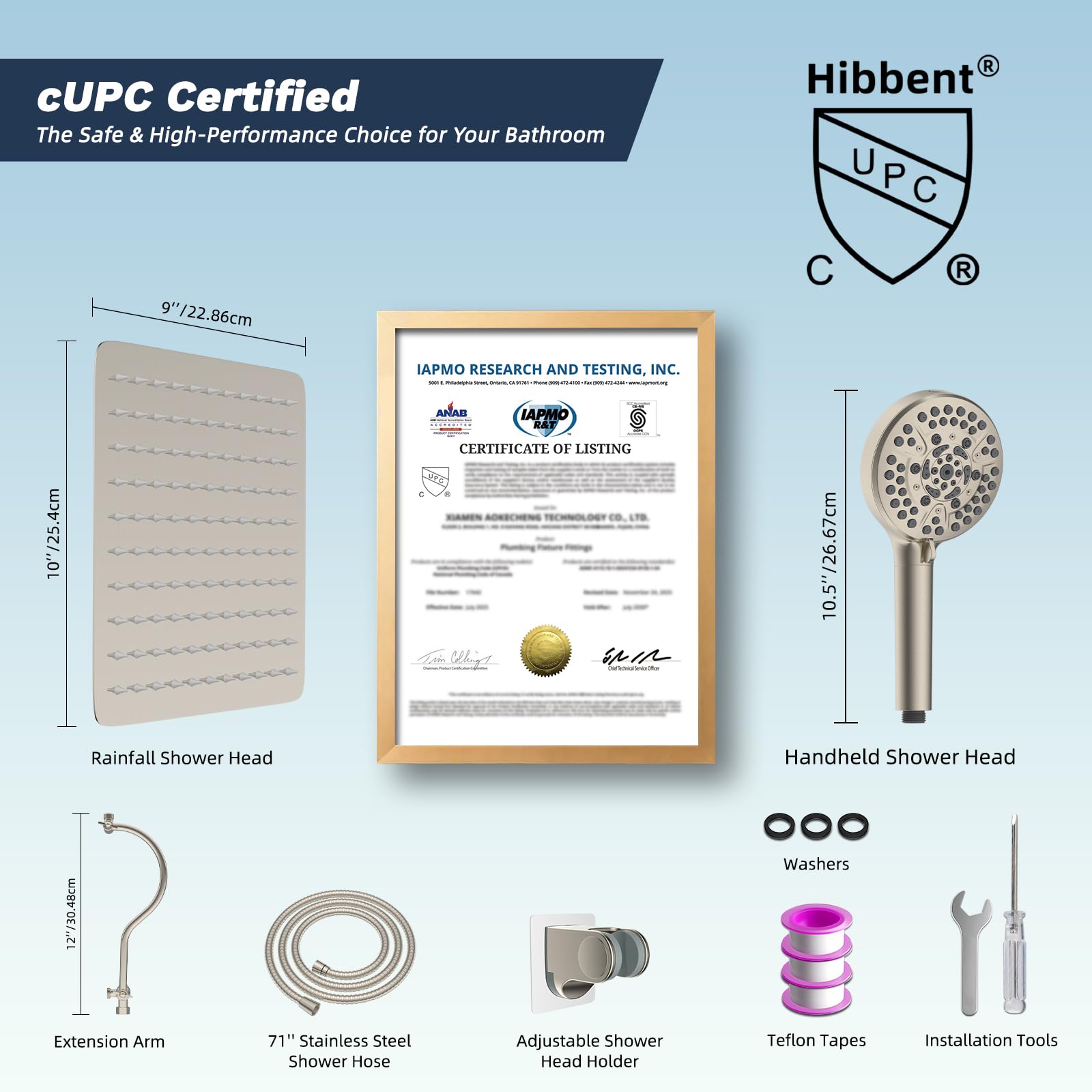 Hibbent installation manual guides fast, safe setup.