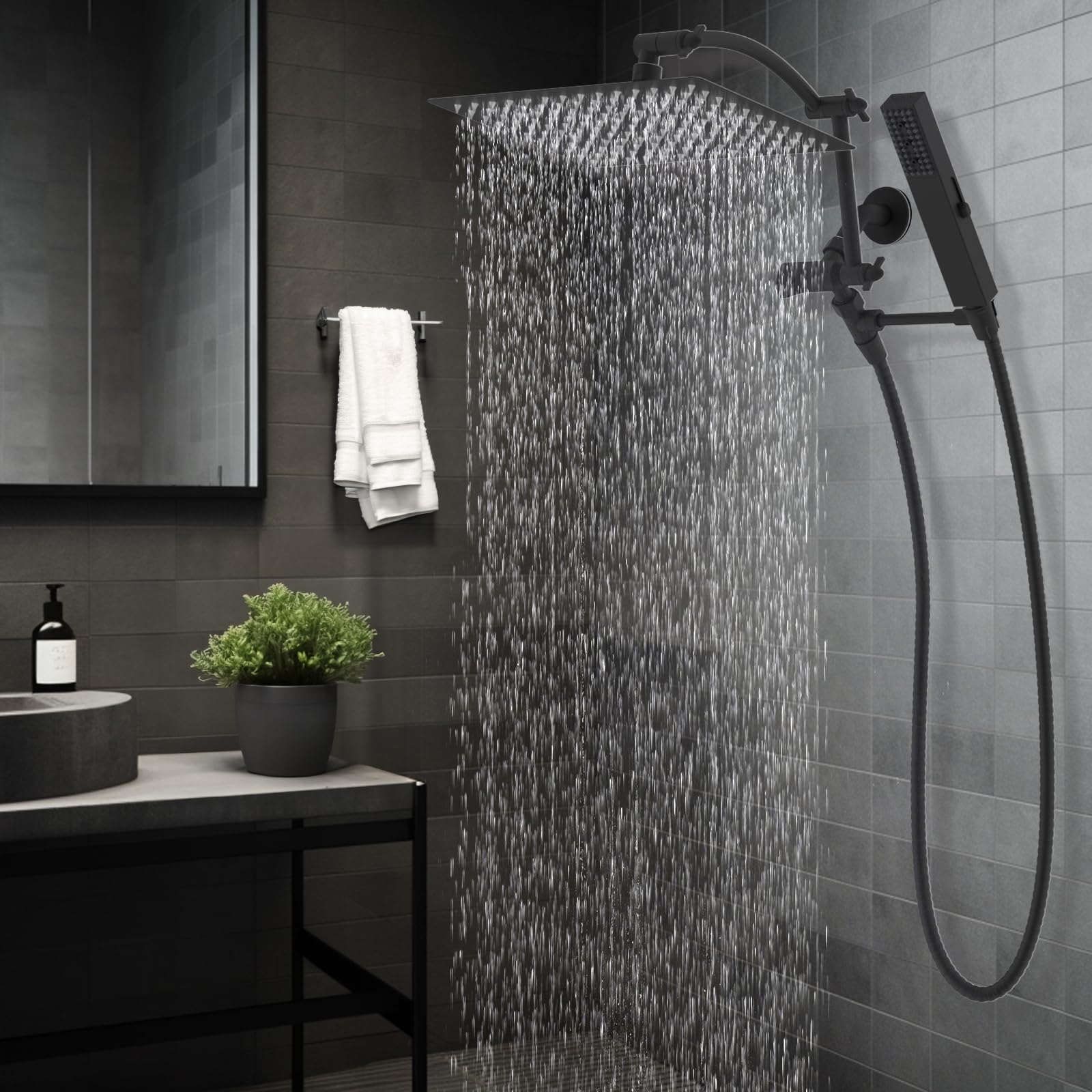 Hibbent leak-free system ensures steady water flow with no wobble.