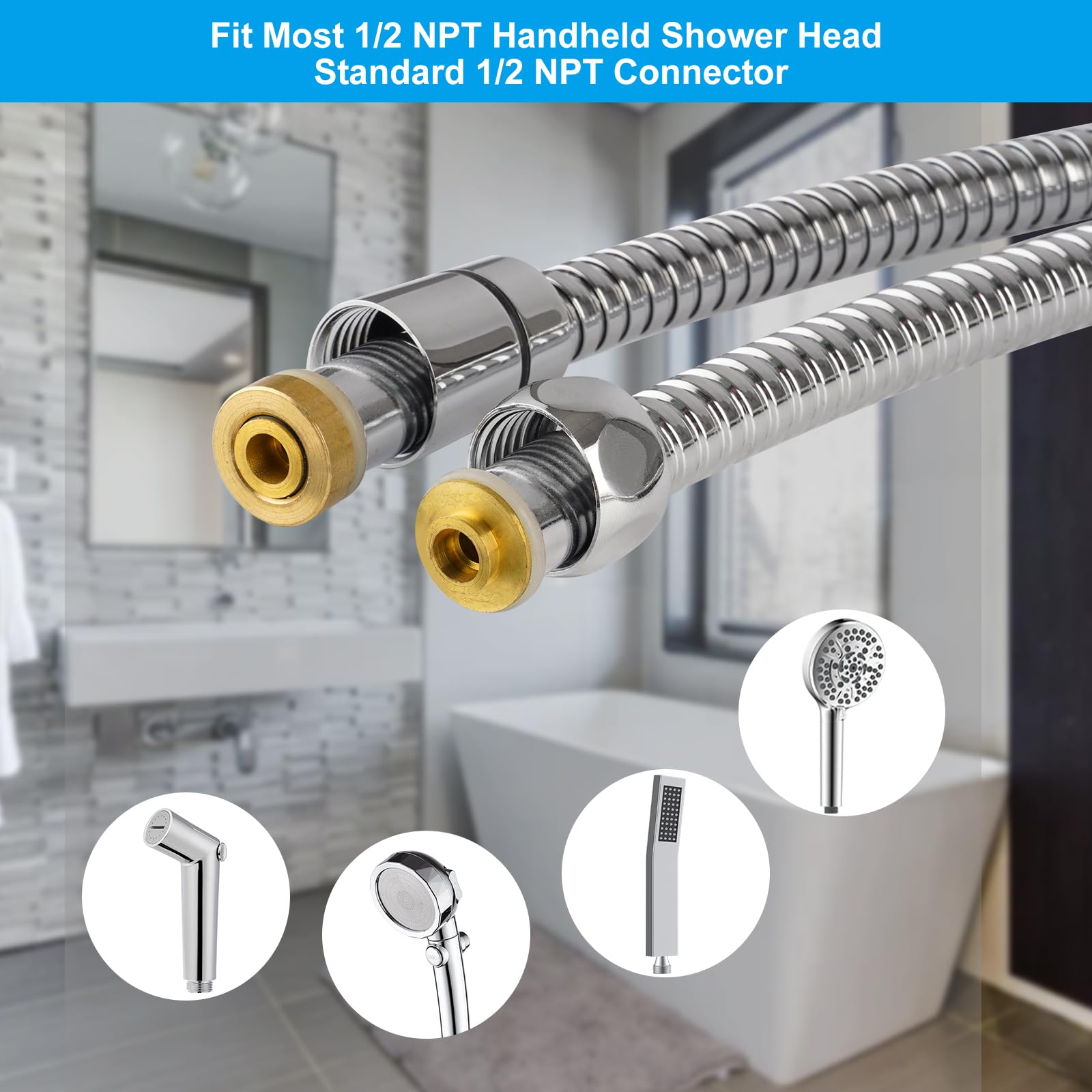 Hibbent leak-proof anti-twist design reduces kinks and leaks