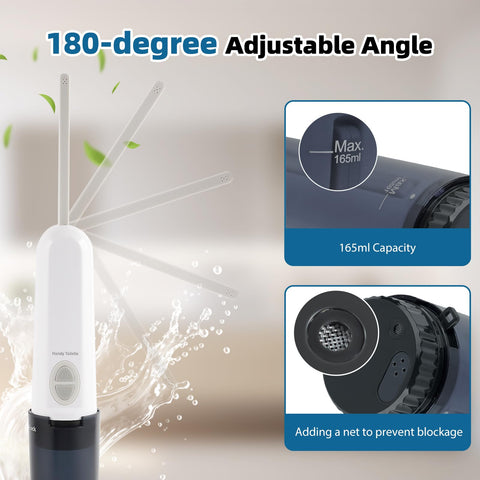 Hibbent personal hygiene solution, compact and easy to carry.