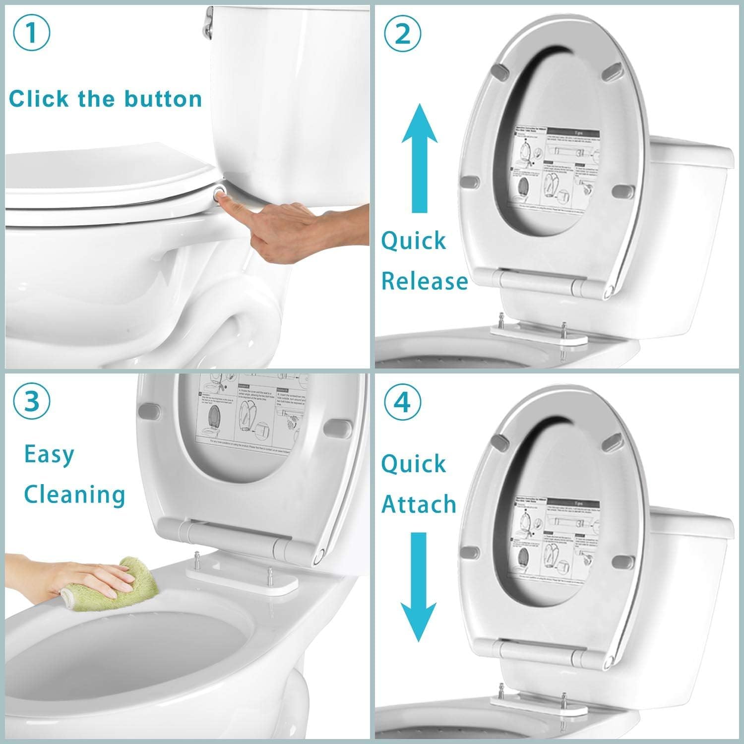 Hibbent polypropylene seat emphasizes durability and longevity.