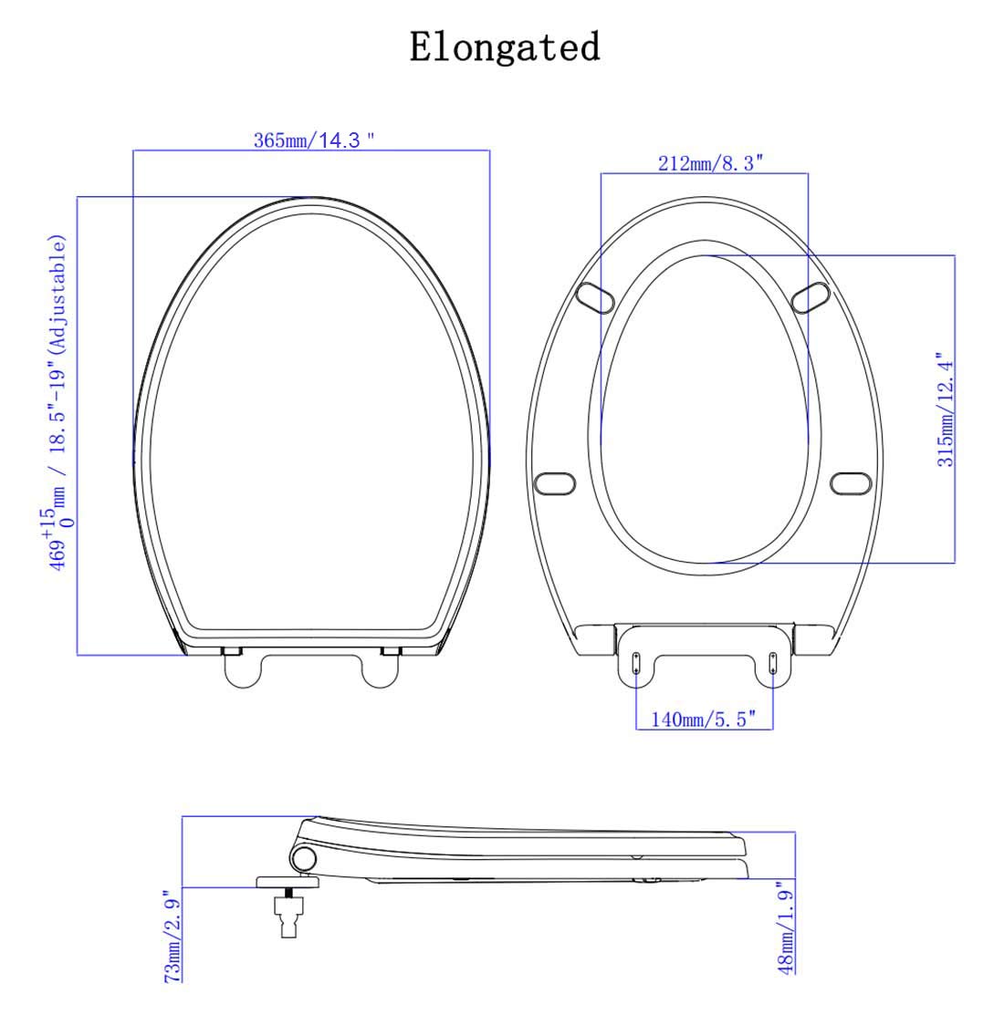 Hibbent quiet-close feature reduces slams and protects fingers during closing.