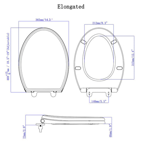 Hibbent quiet-close feature reduces slams and protects fingers during closing.