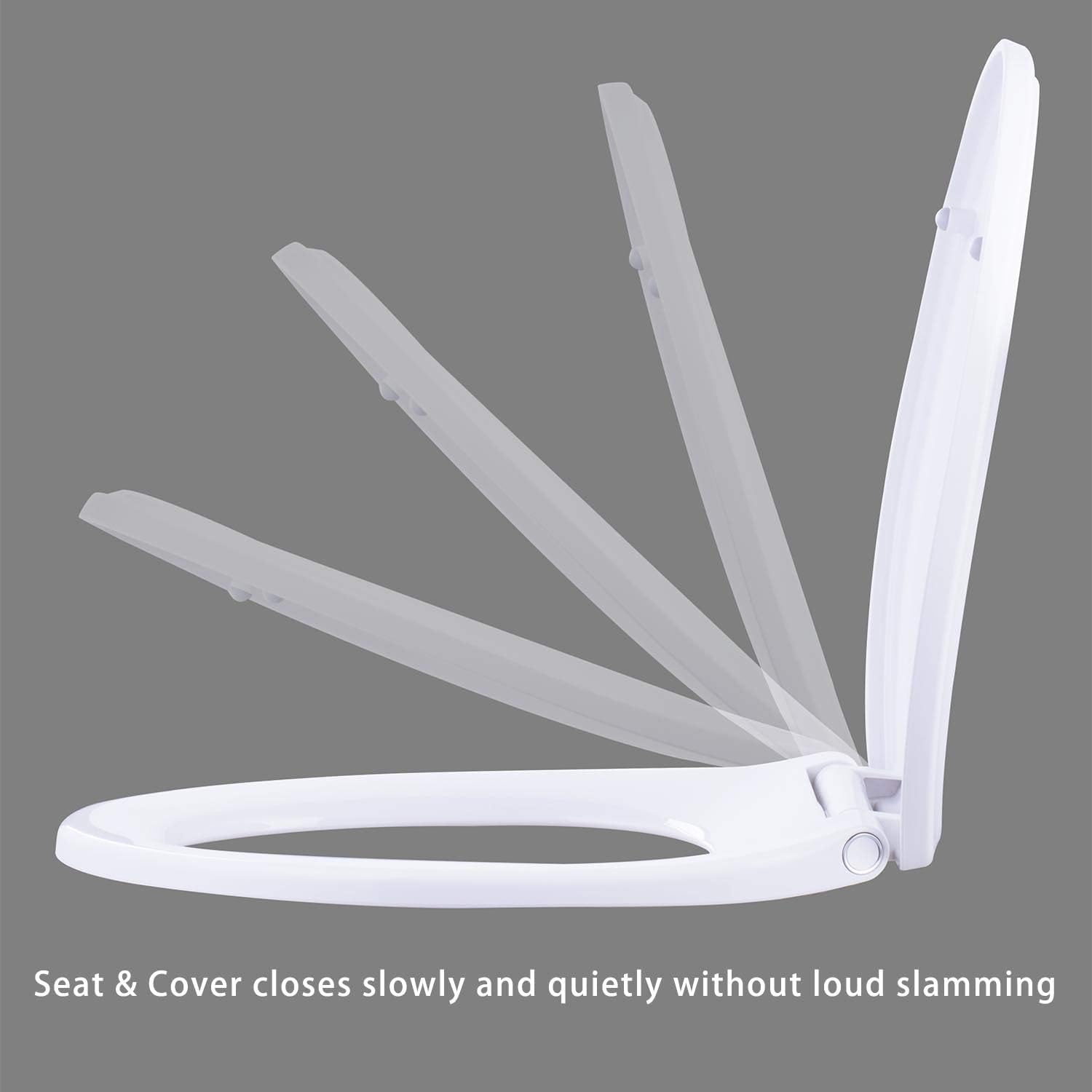 Hibbent round seat shows quick-release feature for easy cleaning.