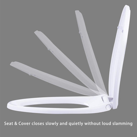 Hibbent round seat shows quick-release feature for easy cleaning.