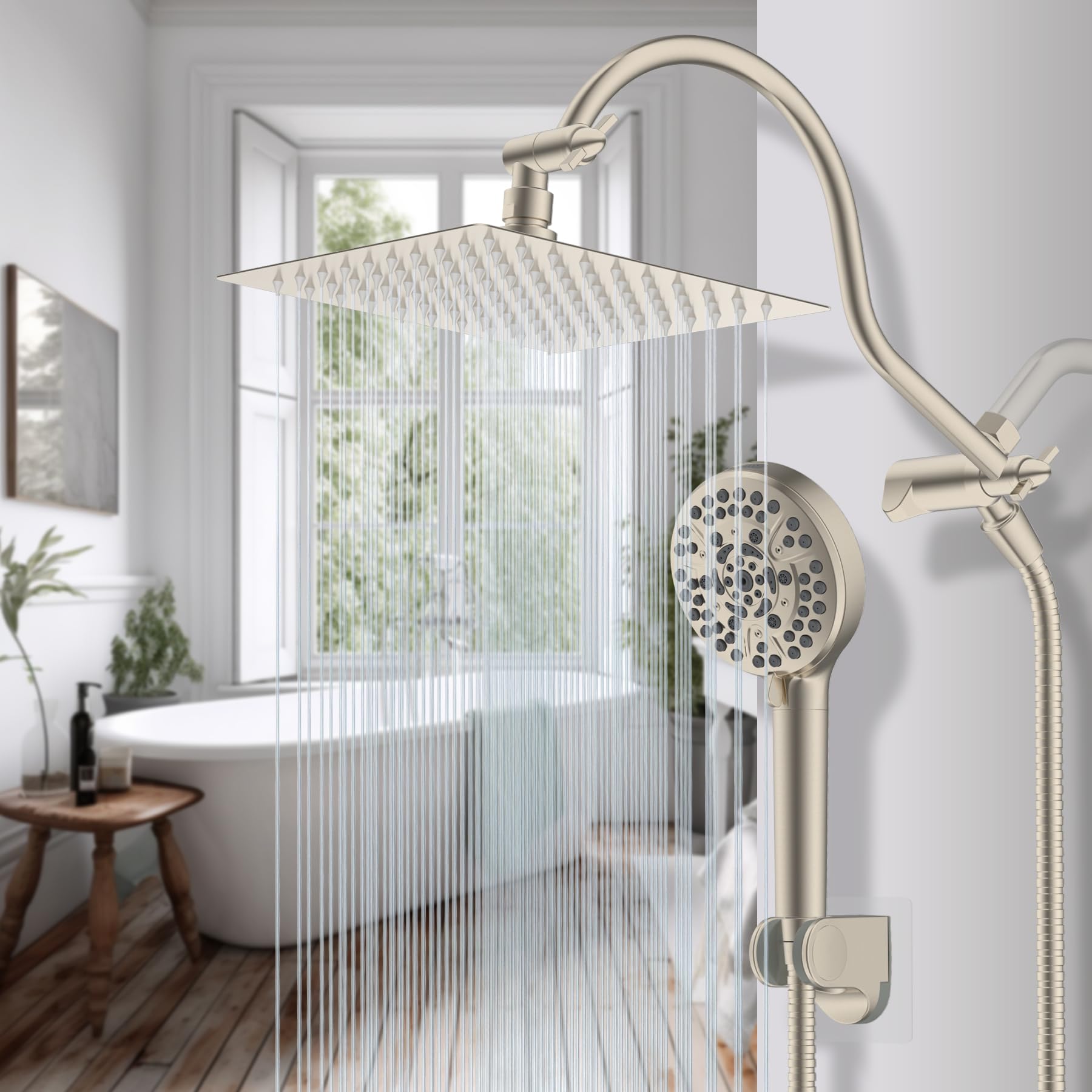 Hibbent shower system ideal for hair washing and pet baths