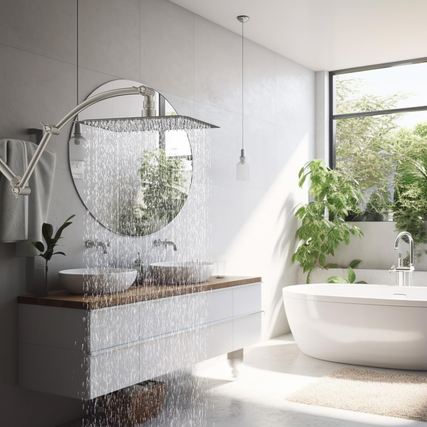 Hibbent solid brass and stainless steel construction ensures durable daily performance.