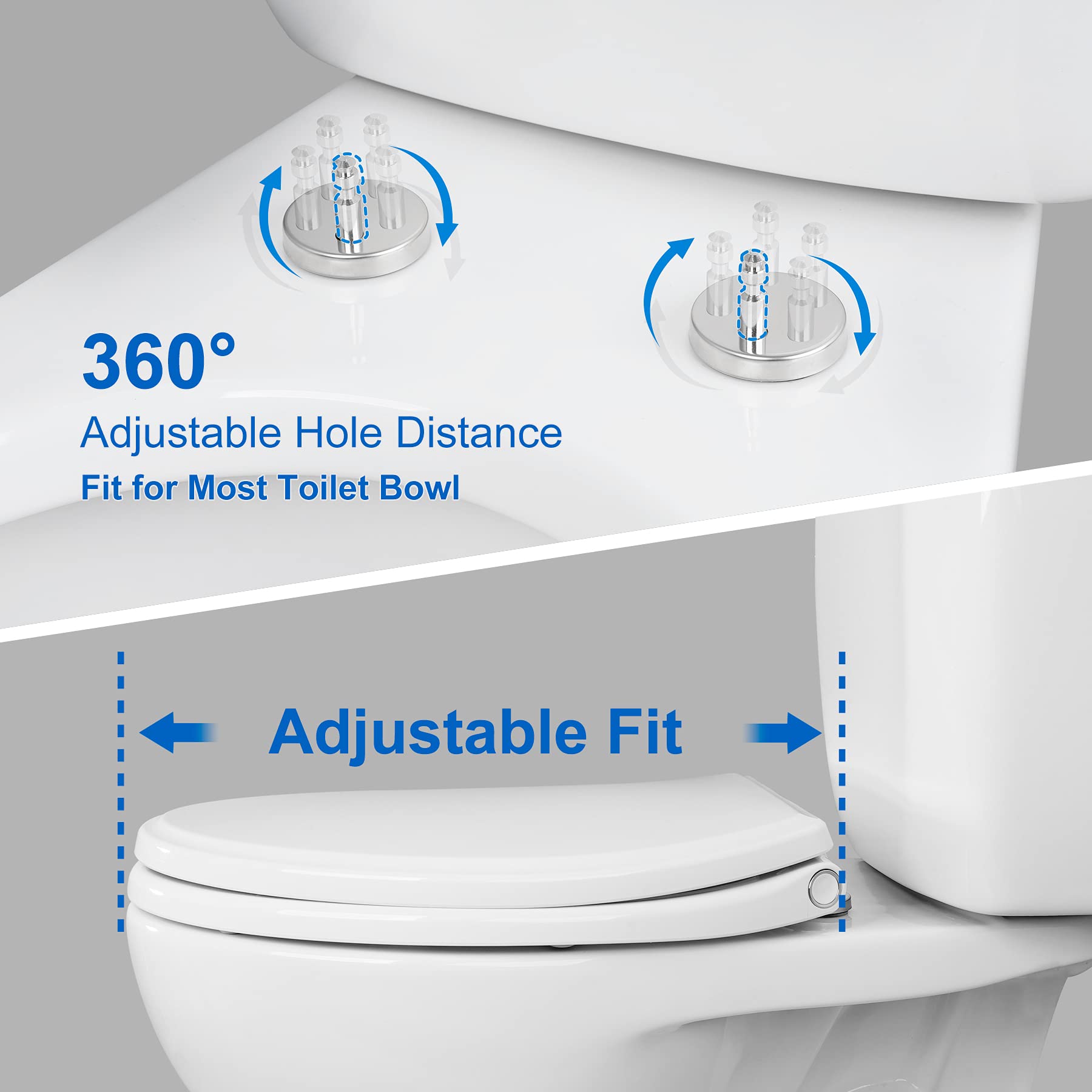 Hibbent stable non-slip base ensures secure mounting.
