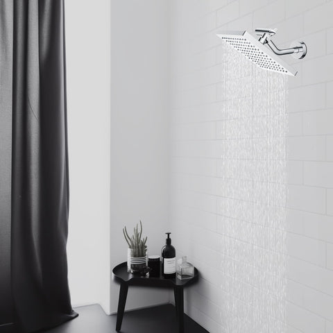 Hibbent supports up to 50 kg for sturdy shower configurations.