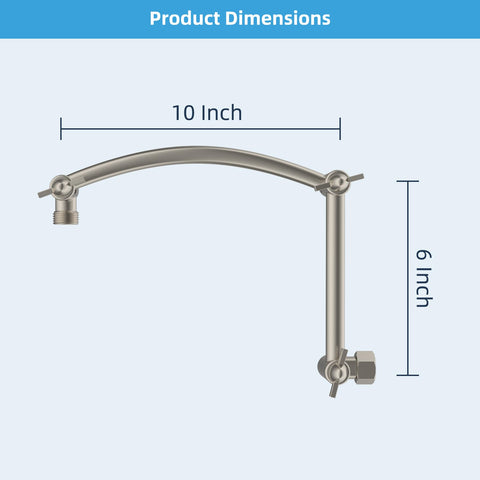 Hibbent two-foot movement expands height and angle options.