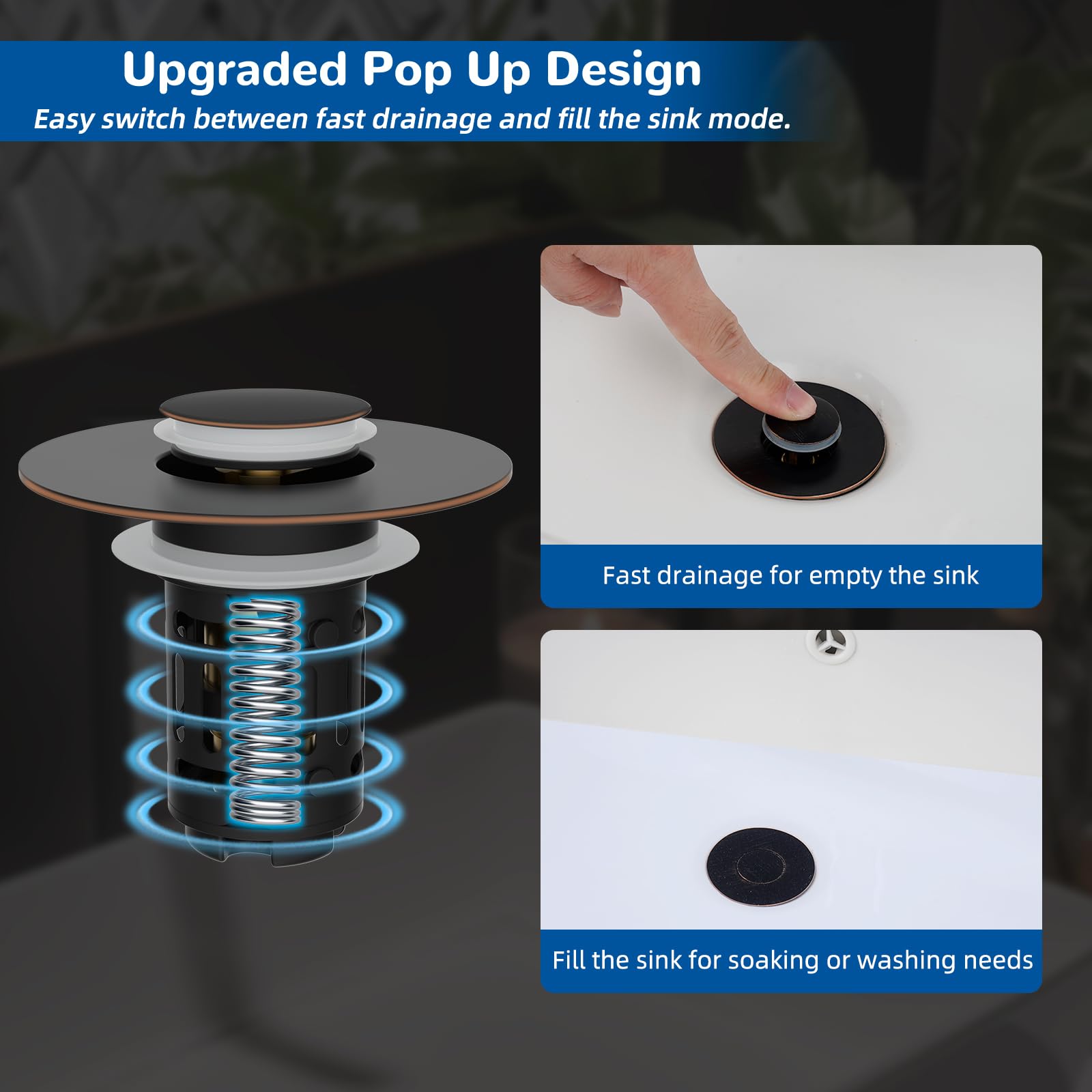 Dual-layer basket design enables easy cleaning and better hygiene