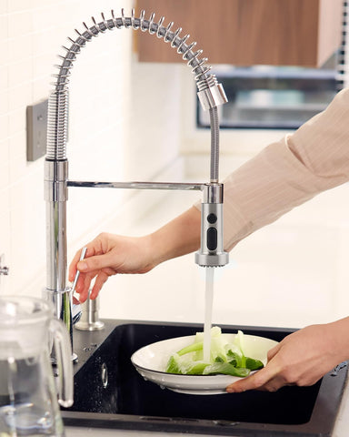 Hibbent universal compatibility with Moen and Kohler brands for upgrades.