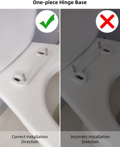 Hibbent universal-fit mounting suitable for Kohler, American Standard and more.