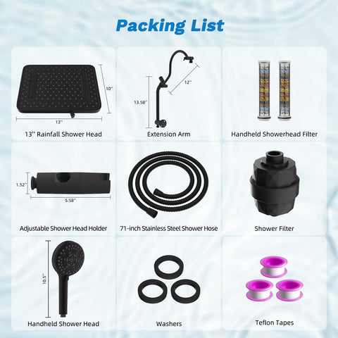 Hibbent versatile shower system suits adults, kids, and pets.