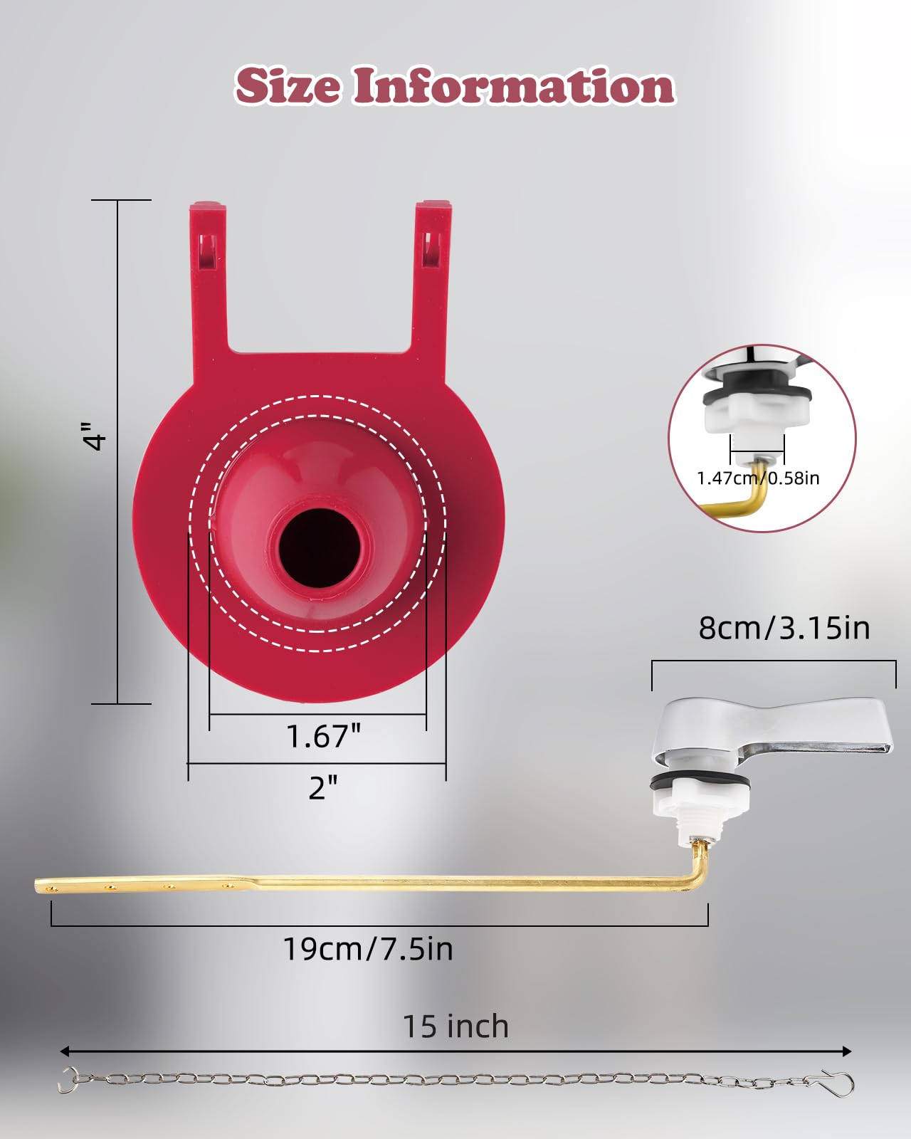 Hibbent zinc alloy nut enables reliable, tool-free installation.
