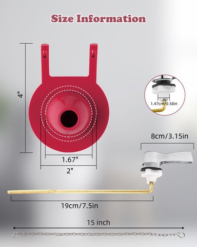 Hibbent zinc alloy nut enables reliable, tool-free installation.