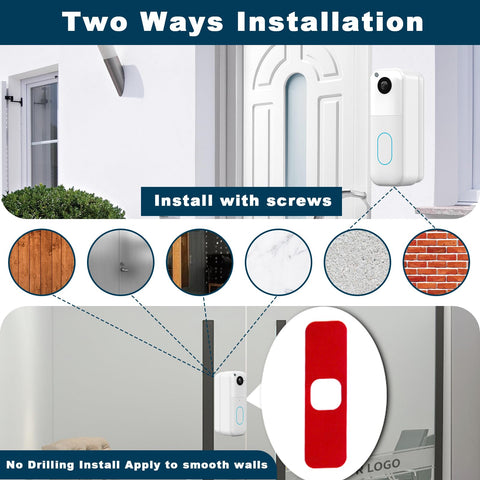 Hibezos Blink corner mount set delivers 45-degree viewing.