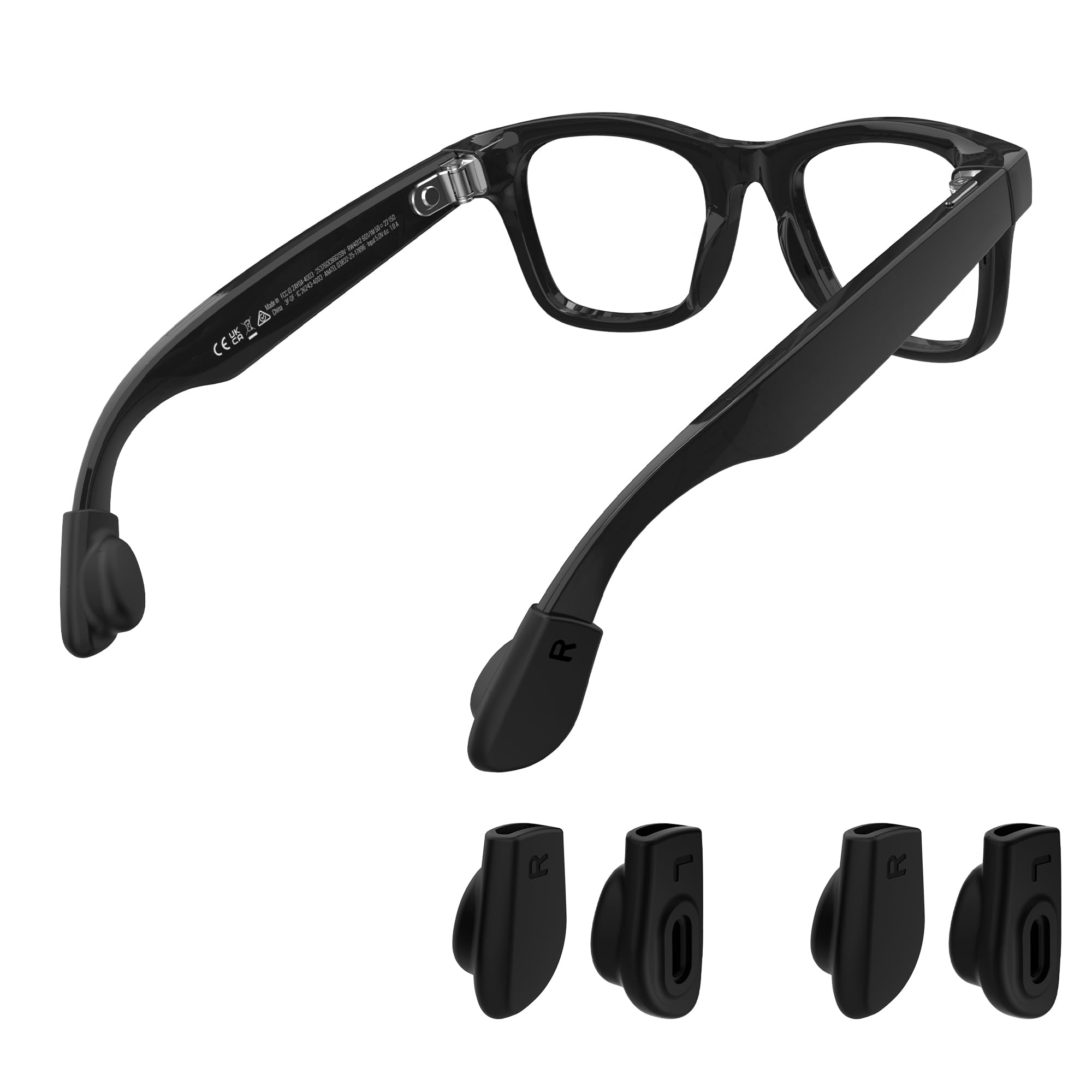 HIBLOKS ear grip for Ray-Ban Meta Gen 2 provides anti-slip stability during activities