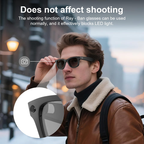 Easy application demonstrated; stickers can be repositioned for the right LED visibility.
