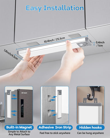 HIBOITEC 2-pack for coordinated lighting in kitchen and pantry