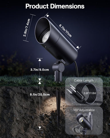 HIBOITEC durable aluminum housing resists weather and corrosion