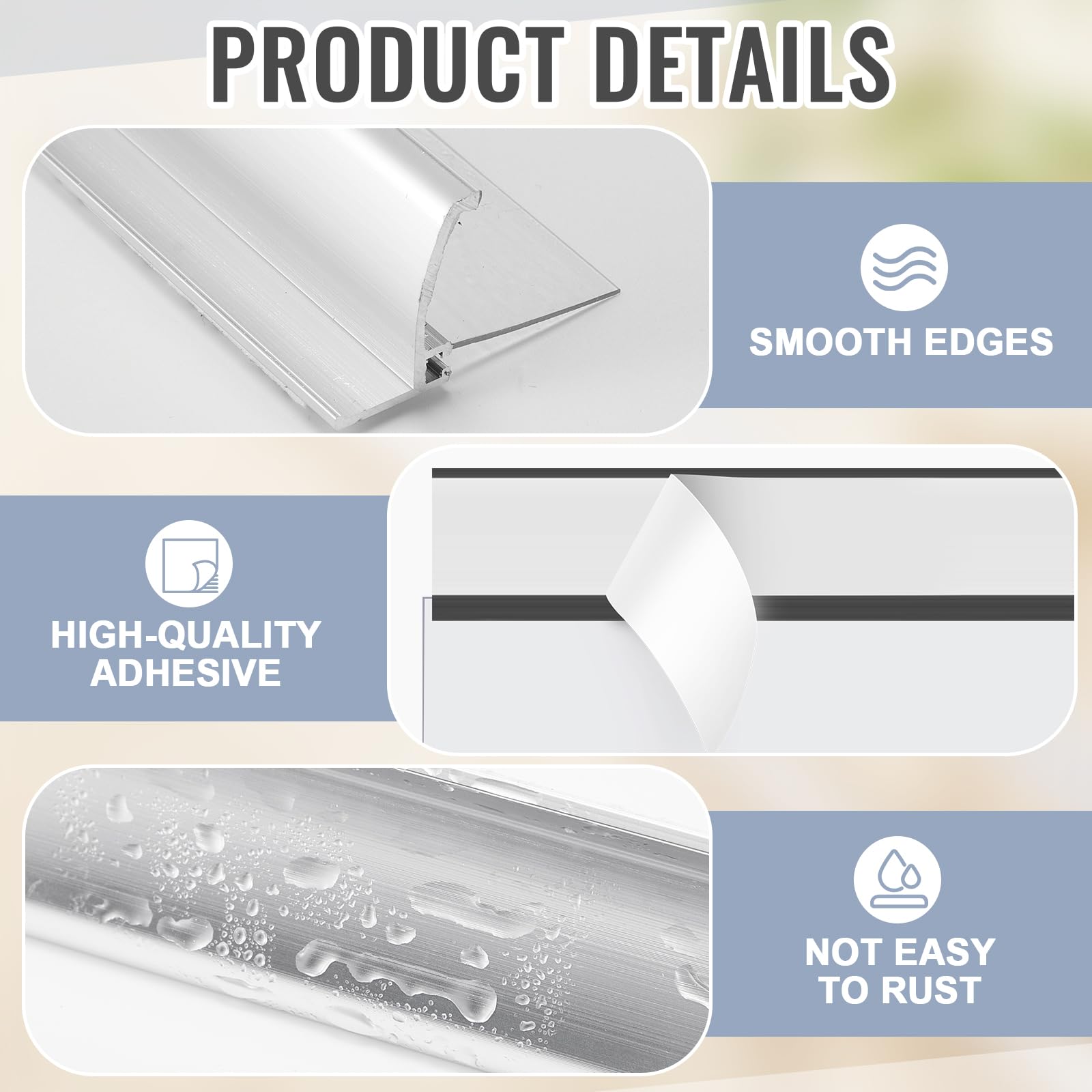 Hicarer water deflector with adhesive simplifies quick DIY upgrade.