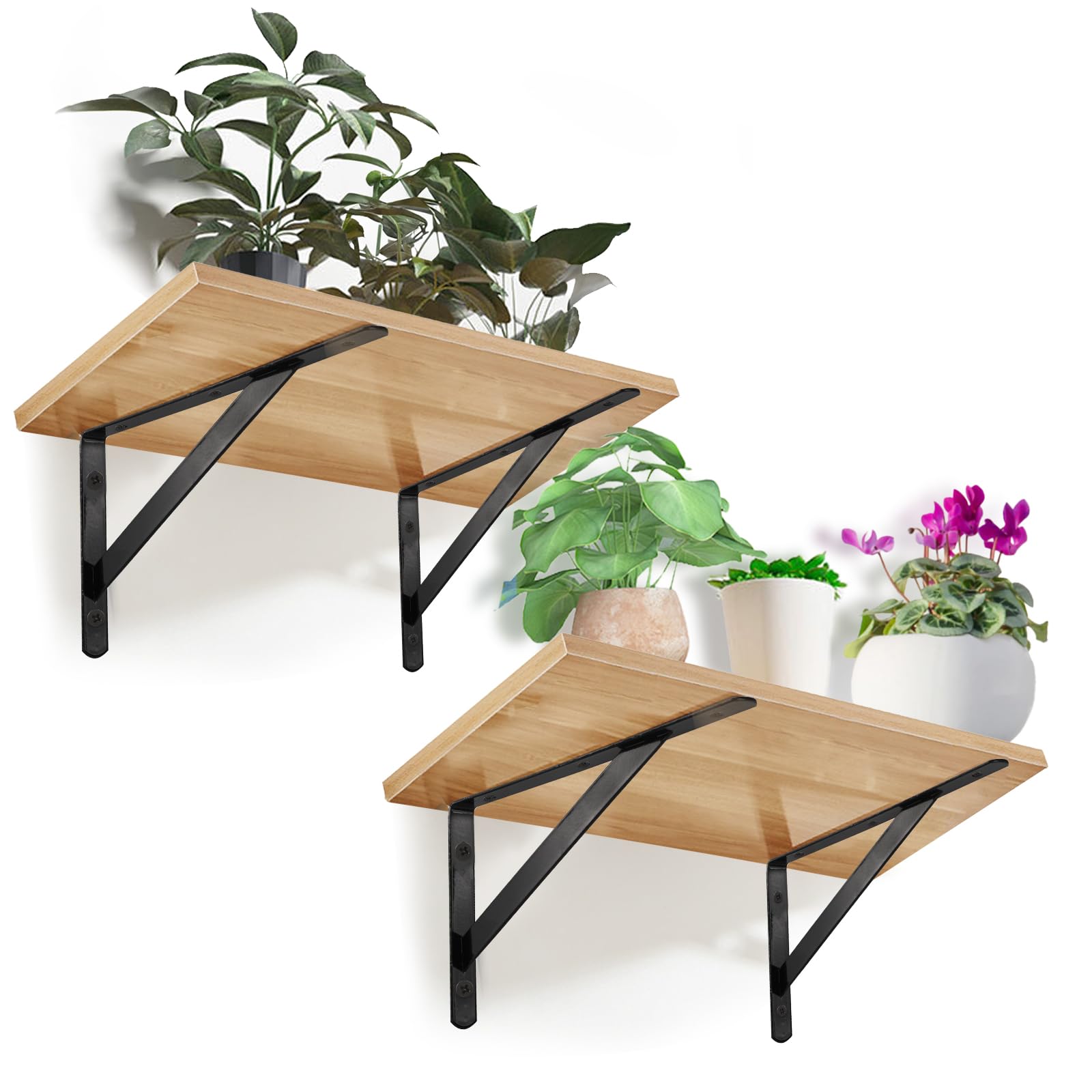 Hiceeden bracket demonstrates strong-angle support for kitchen or garage