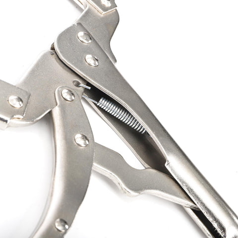Hiceeden deep C clamp built from high-carbon steel for durability