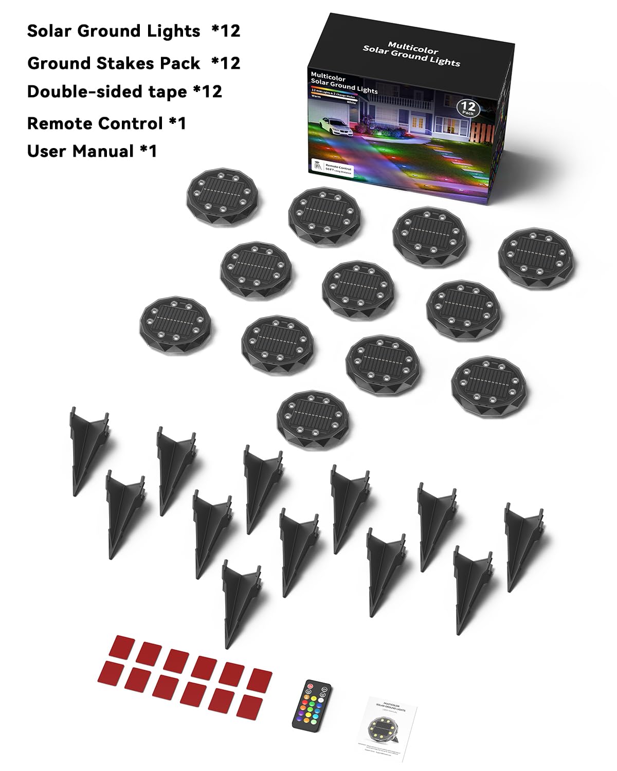 Hicotet color temperature options help tailor mood 3000K-6000K