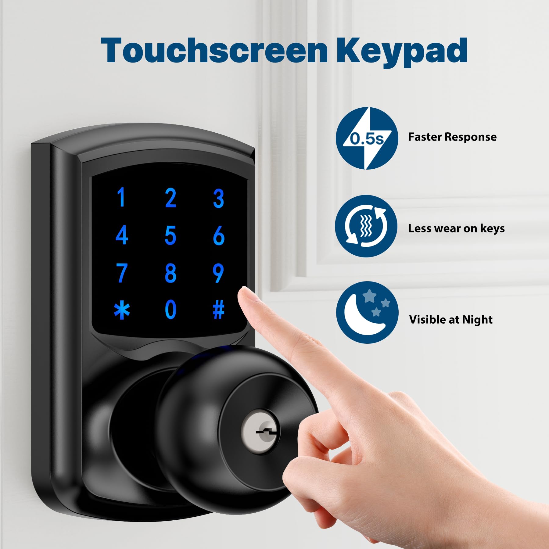 Hidalife anti-peep password feature protects your entry while typing