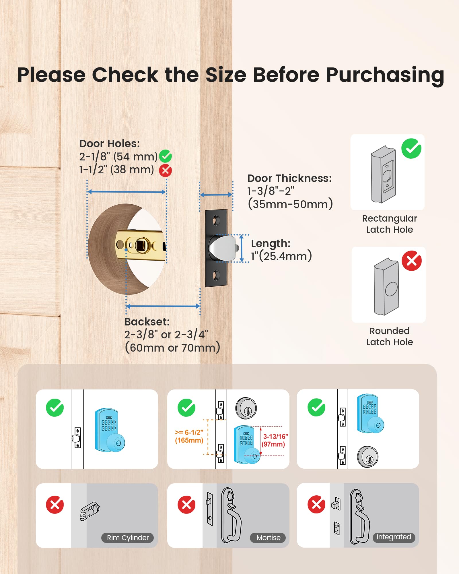 Hidalife backlit keypad enables easy entry in low light conditions.