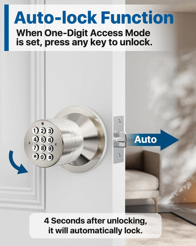HIDALIFE adjustable backset fits 60mm or 70mm doors.